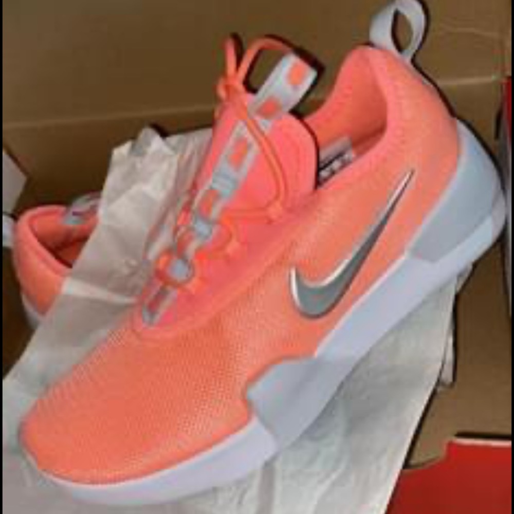 Pink nike sneakers